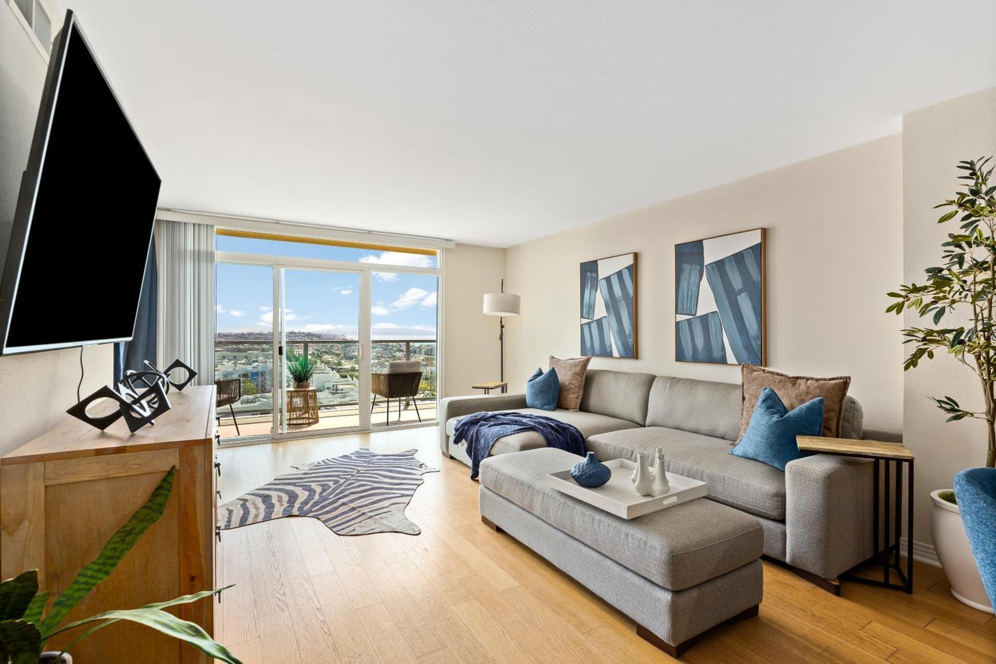 Apartamento The Bleu Pearl 3bed 2bath Venice Beach/mdr/sm Los Angeles